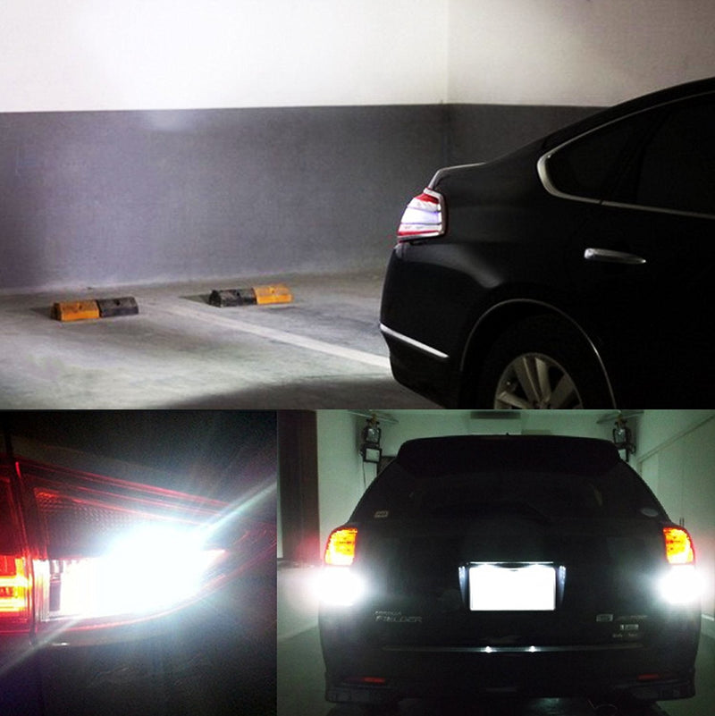 JDM ASTAR Super Bright Error Free 921 912 3035 Chips White LED Bulbs For Backup Reverse Lights Only