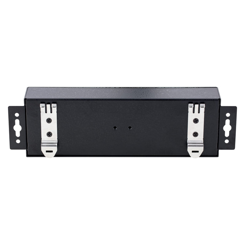 StarTech.com 10-Port Industrial USB 2.0 Hub, Rugged USB Hub w/ESD Level 4 Protection, DIN/Wall/Desk-Mountable USB-A Hub, USB Port Expander w/Lockable Ports, USB Expansion Hub, TAA