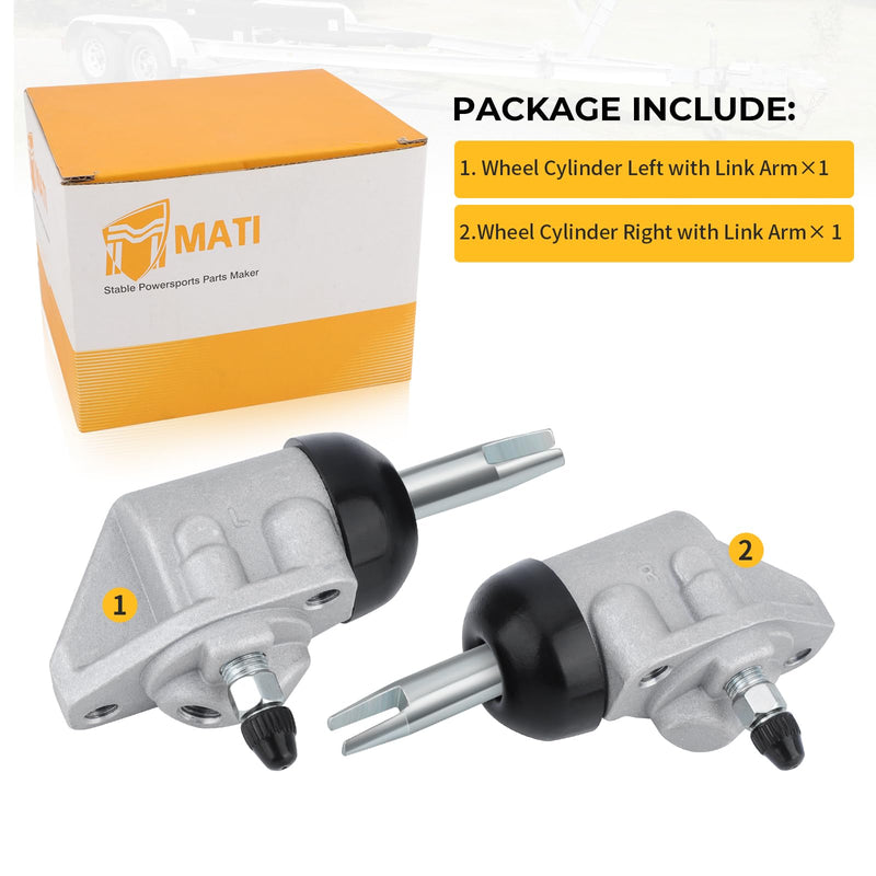 Fit for Backing Marine Trailer 10"/12" Hydraulic Brake Uni-Servo Wheel Cylinders K71-424-00 K71-425-00 054-064-00 054-065-00