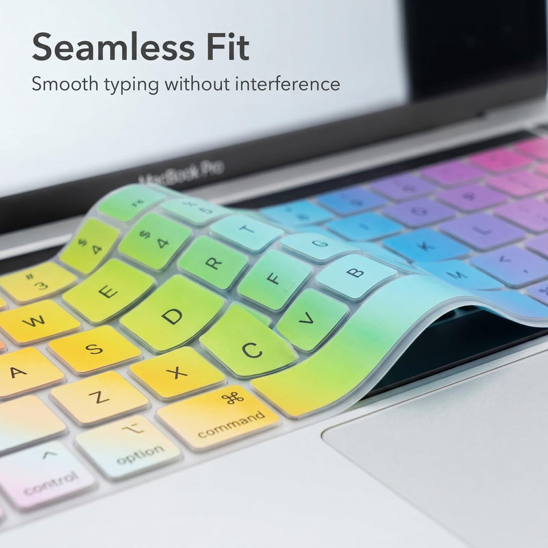Keyboard Cover Skin Protector Compatible with 2026 MacBook Neo 13" A3404 (Touch ID), Keyboard Cover for MacBook Neo -US ANSI Layout -Colorful