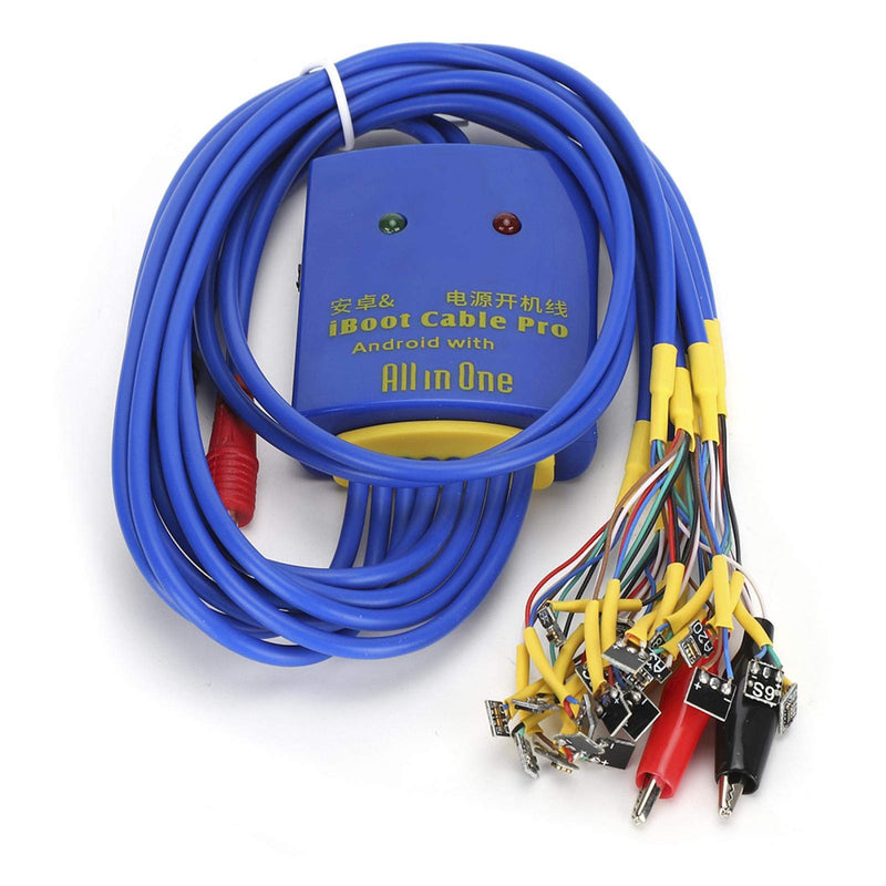 Multipurpose Phone Power Test Cable, Smart DC Power Supply Boot Control Line Cable, Current Test Cable Motherboard Repair Testing Tool for Phone