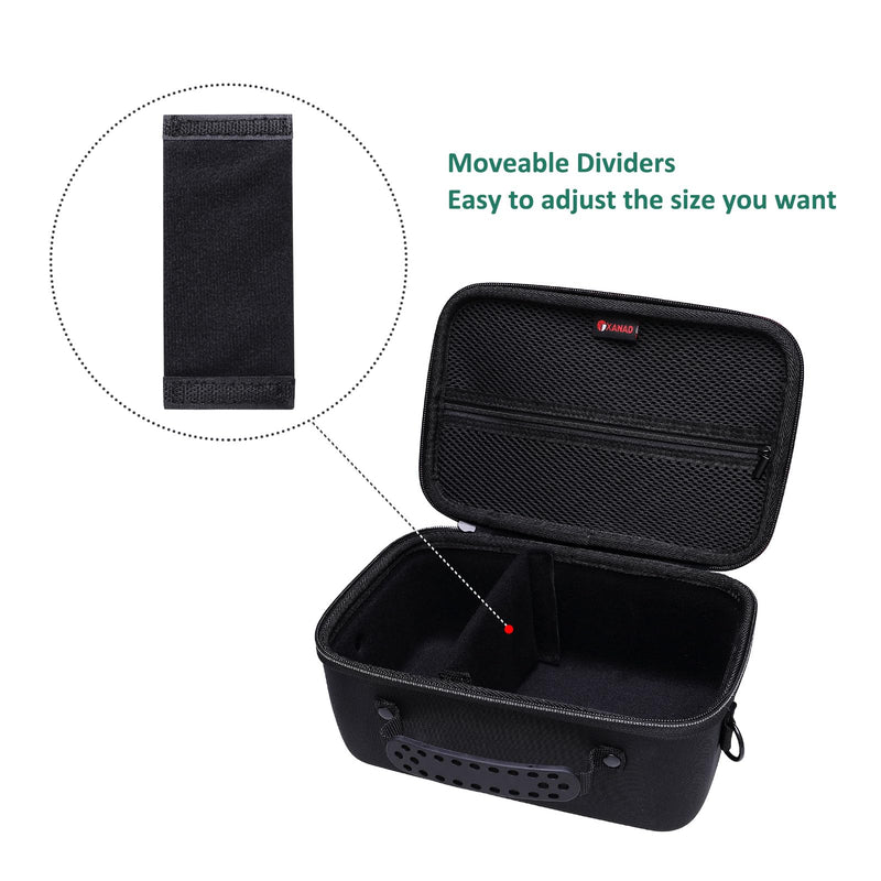 Hard Case Bag for Canon EOS Rebel R100/T7/R50/R6 MarkII/R50 V/R8/R10,Black | Travel Case for Nikon RED Z/Z50 II/Z6 III/Z5 II Mirrorless Camera,for Canon/Nikon/Sony/Panasonic Camera and SLR Camera Lense Black
