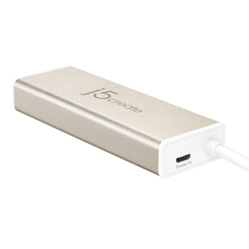 j5create USB 3.1 Type C to 3 USB 3.0 Hub with 4K HDMI Port (JCH451)