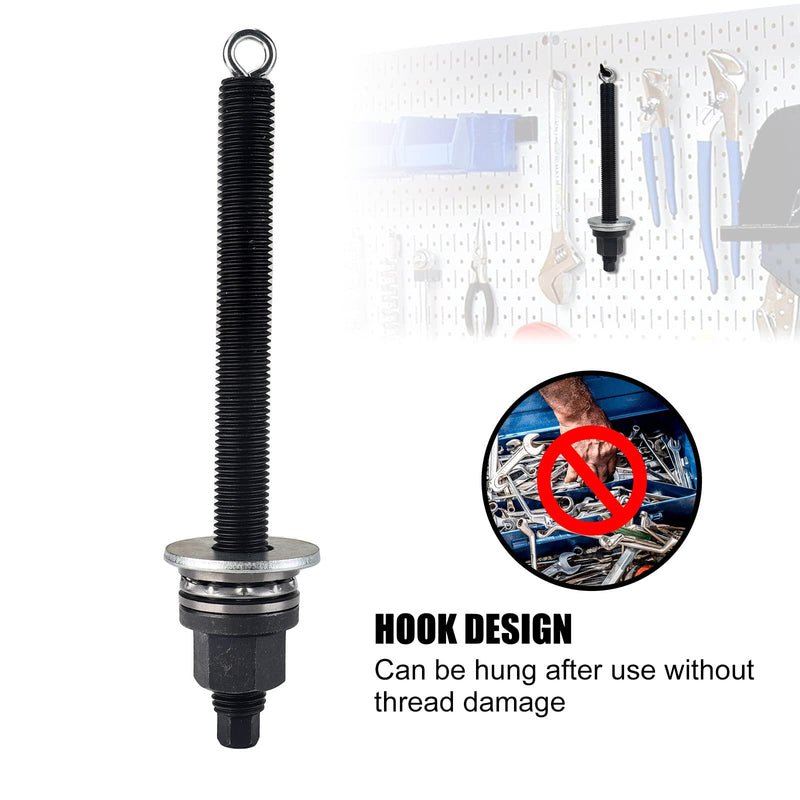 3mirrors Harmonic Balancer Installer Crank Compatible with GM 1997-Up LS Engines, Crankshaft Installation Crank Pulley Installer w/Thrust Bearing w/Lifting Hook