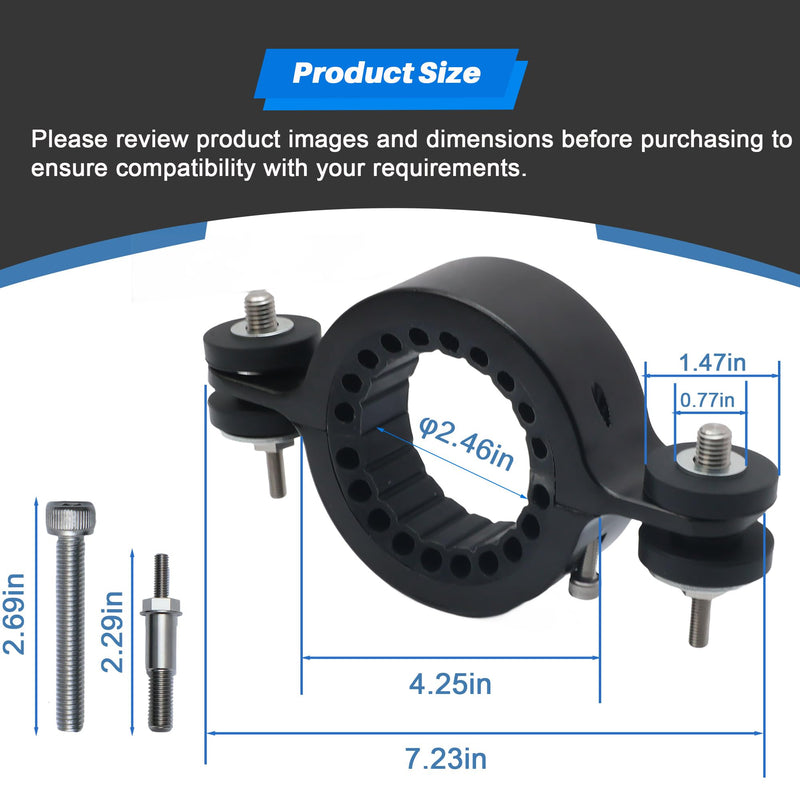 Upgrade CHR03A0 Driveshaft Center Support Bearing Carrier Compatible with Dodge WD Durango 2011+，for Jeep WK2 Grand Cherokee 2011+ Replace 52853646AE 52853646AC (Black) Black
