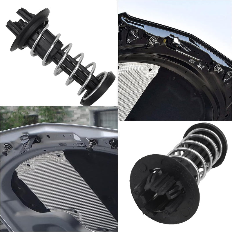 2Pcs Hood Catch Spring Safety Engine Hood Spring Compatible with 2008-2015 M-ercedes W204 W212 X204 C300 C350 A2048800227