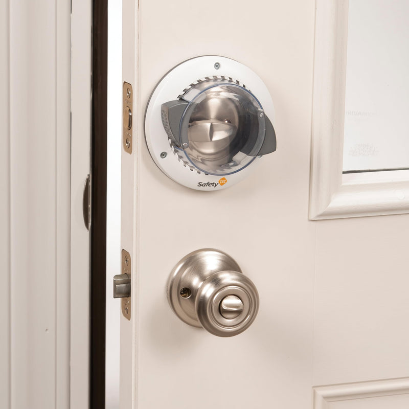 Safety 1st Secure Mount Deadbolt Lock,White 1 Pack