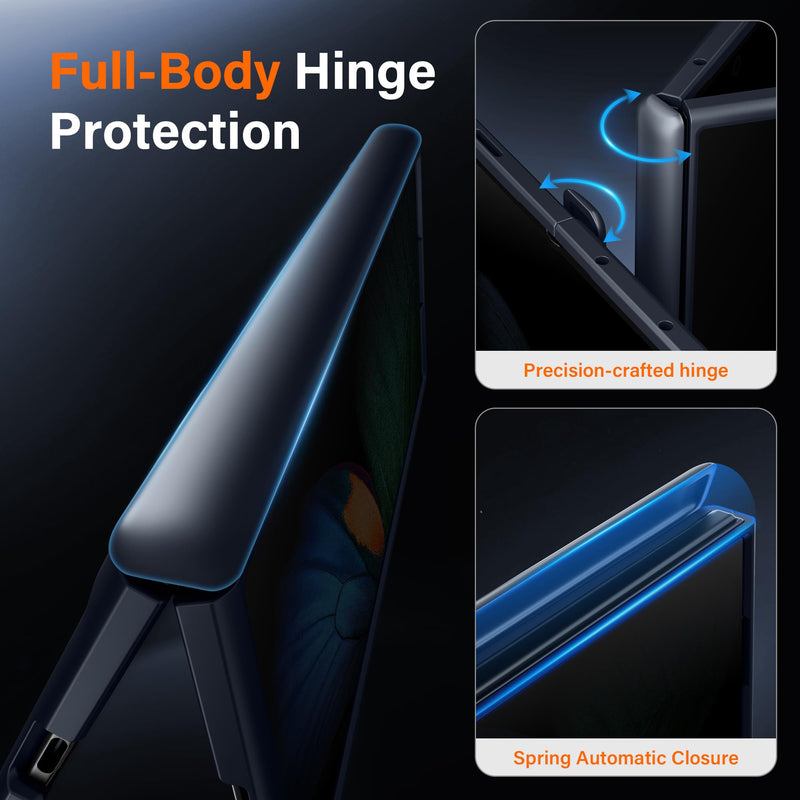 MOBOSI for Z Fold 8 Ultra Case with Privacy Screen Protector, Black | Compatible with Magsafe, Built-in Kickstand & Full Body Hinge Protection, Magnetic Slim Phone Case for Galaxy Z Fold8 Ultra