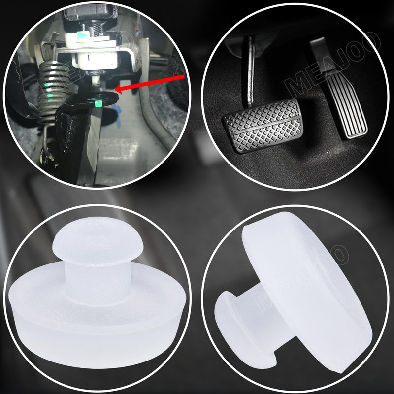 2PCS Hyundai Kia Brake Pedal Stopper, Brake Pedal Stop Pad 32876-36000 Compatible with Kia Optima Sorento Sportage Soul, Hyundai Accent Elantra Sonata Veracruz 32876-25000 2 pcs - 32876-36000 / A