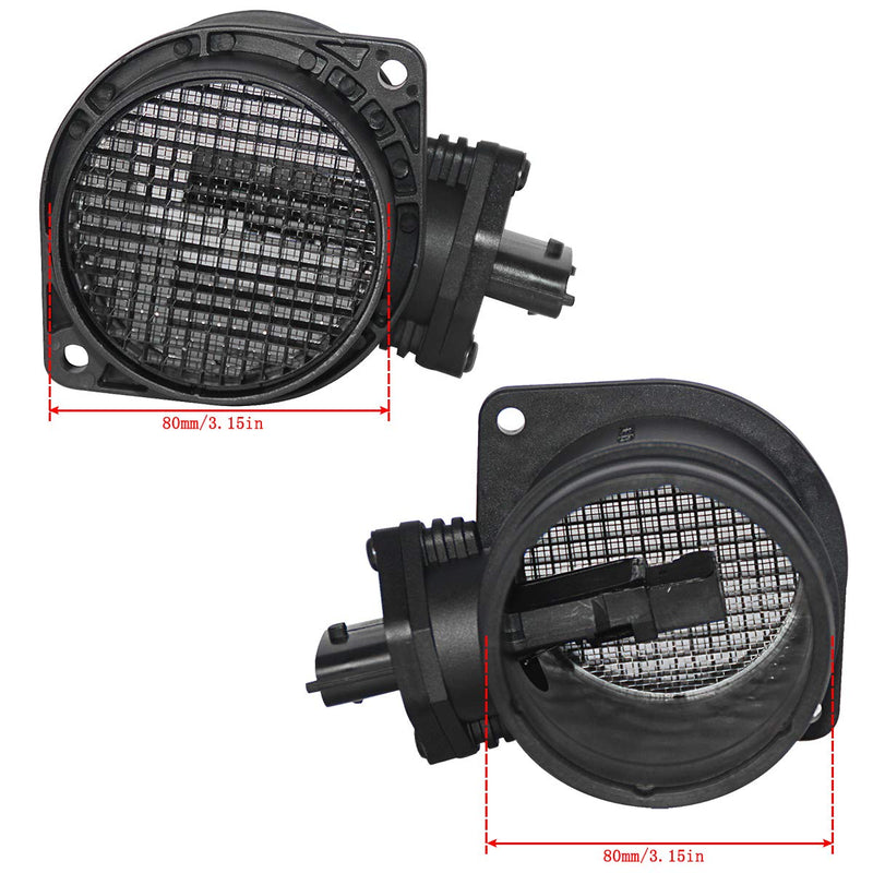 Mass Air Flow Meter Sensor MAF Compatible with Volvo C70 S60 S80 V50 V70 XC70 XC90 Fit 0280218088 8670115