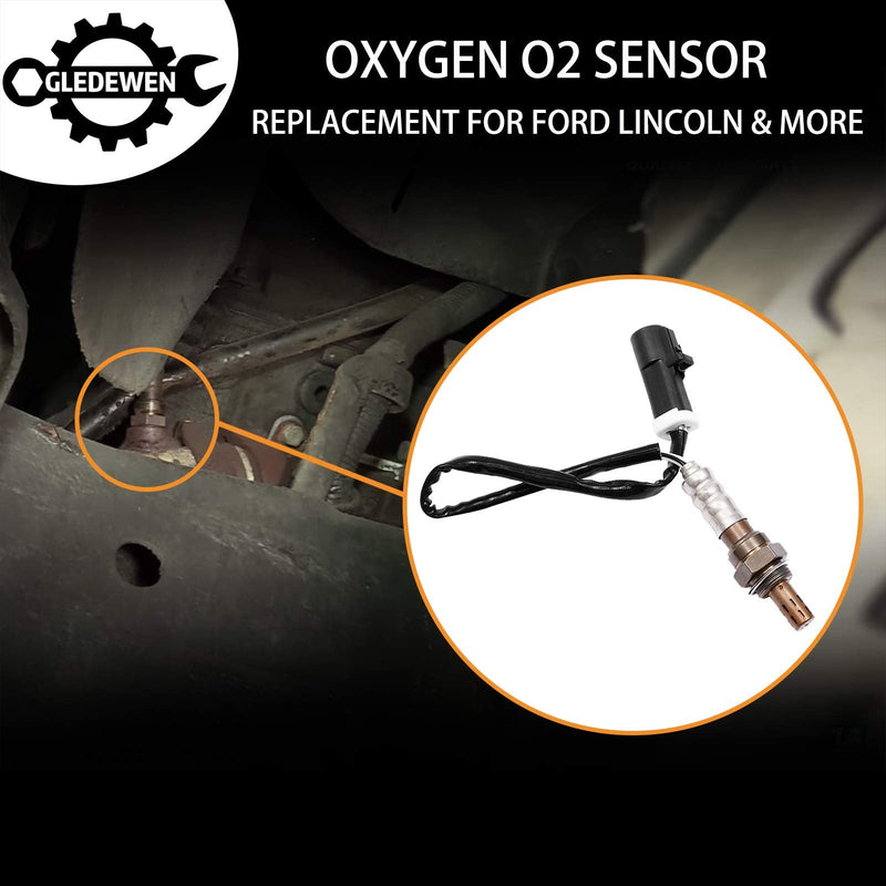 Oxygen Sensor Upstream Downstream O2 Sensor 4Pcs | Compatible with Ford F150 F250 Ranger Expedition Explorer Escape, Mazda Tribute, Lincoln & More | Replace# 15717, 15716, 15664, ZZC318861