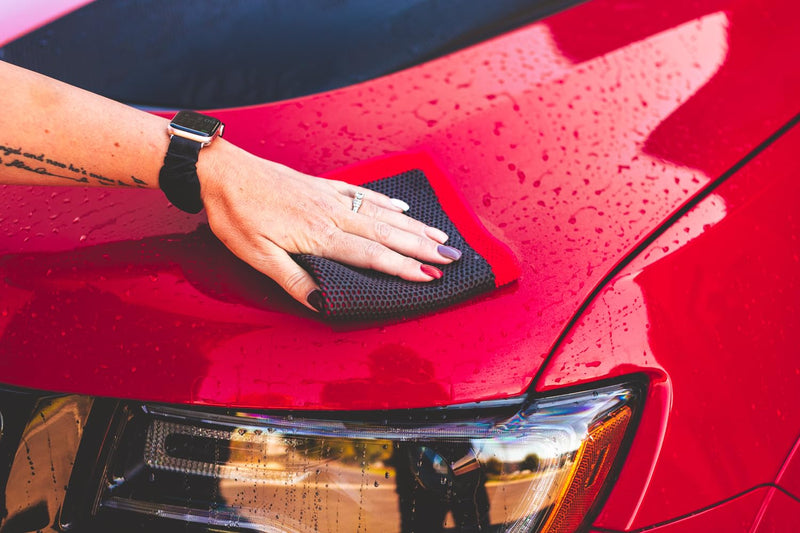 P & S Professional Detail Products - Clay Decontamination Towel - Effective Cleaning & Release of Paint Contaminants; Increase Wax & Sealant Bond; Enhance Gloss & Depth of Color; Fine Grade-12" x 12"