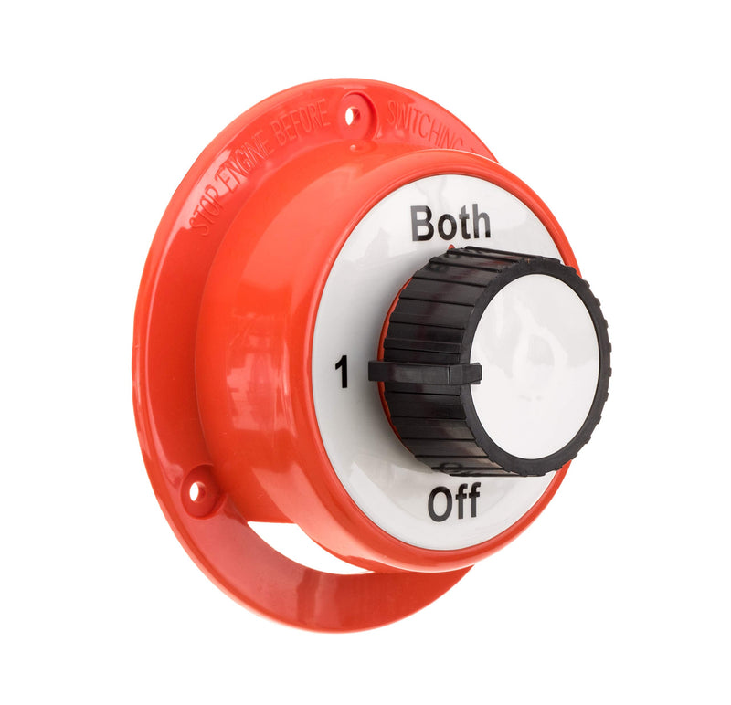 Attwood 14230-3 Single Pole 4-Way Selector Marine Battery Switch One Size