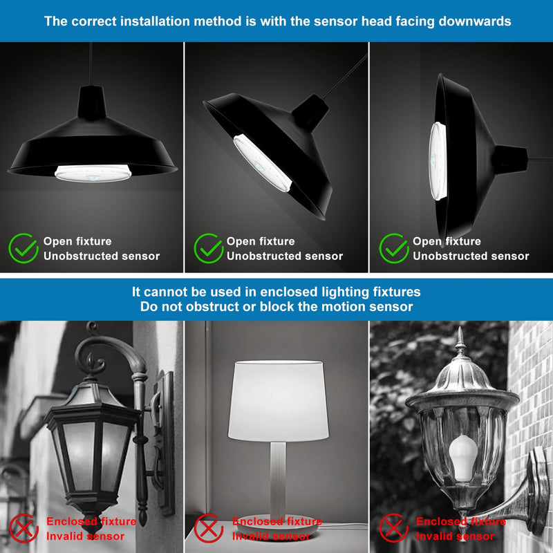 Motion Sensor Light Bulbs, Dusk to Dawn Outdoor Lighting, PAR38 Led Motion Sensor Flood Light 100 Watt Equivalent(15W), 6000K Daylight, Waterproof Outdoor/Indoor,(4 Pack) LY-PAR38H001