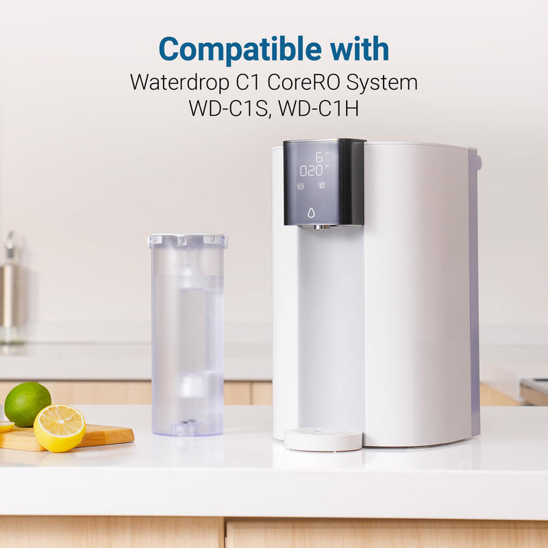 Maxblue MB-PWT Pure Water Tank, BPA Free, 34 OZ, Portable Pure Water Tank for WD-C1S and WD-C1H Countertop Reverse Osmosis System