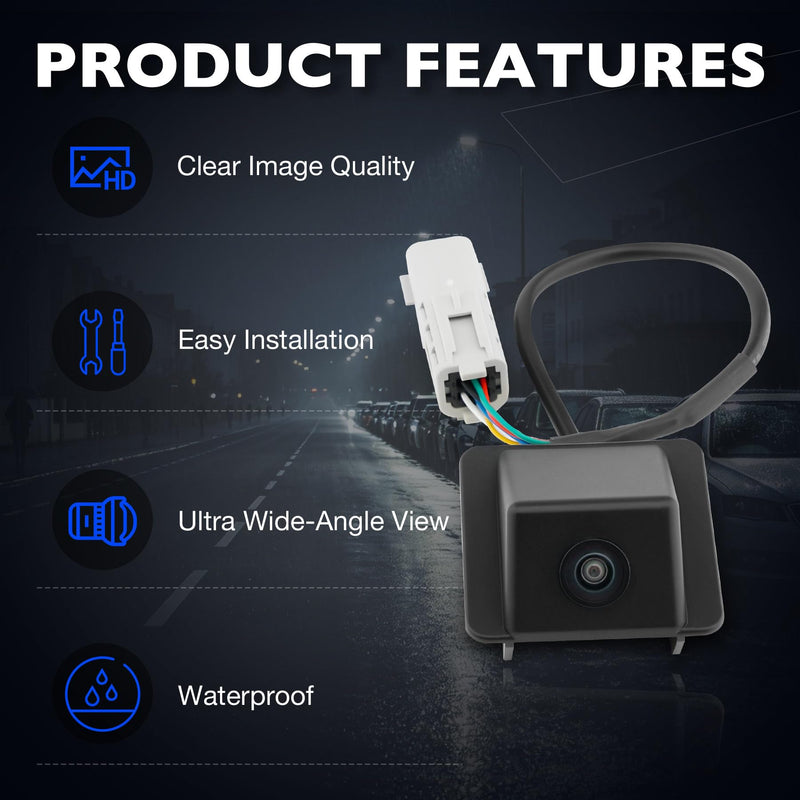 Backup Camera Compatible with Chevy Traverse 2013-2017 V6 3.6L Replaces 23135306 22900993 GM1960127 Rear View Park Assist Camera