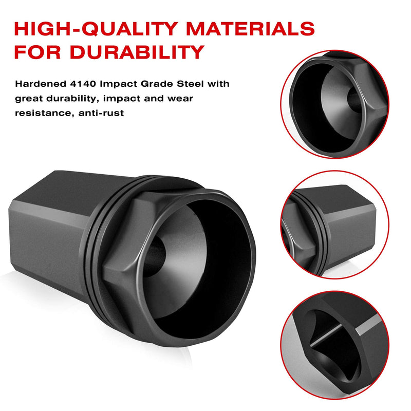 High-Pressure Oil Rail Ball Tube Socket Oil Rail Leak Repair Kit Removal Tool for 2003-2010 Ford 6.0L Powerstroke 1PC
