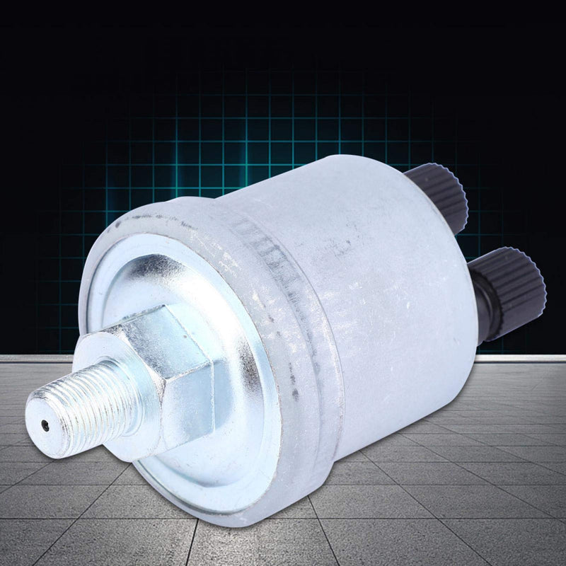 Oil Pressure Sender, VDO Oil Pressure Sending Unit 0-10 Bar, 1/8-27 NPTF Thread Oil Pressure Sensor Sender for VDO Measurement and Control