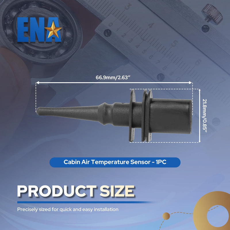 ENA Cabin Air Temperature Sensor Compatible with BMW 328i 325i 330i 335i X5 X3 550i 528i 535i M3 X6 Z4 128i 135i 750i 2.8L 3.2L 4.4L 4.8L 4.9L 5.4L l4 V8 V12 2012 2013 2014 2015 2016 Replaces AX203