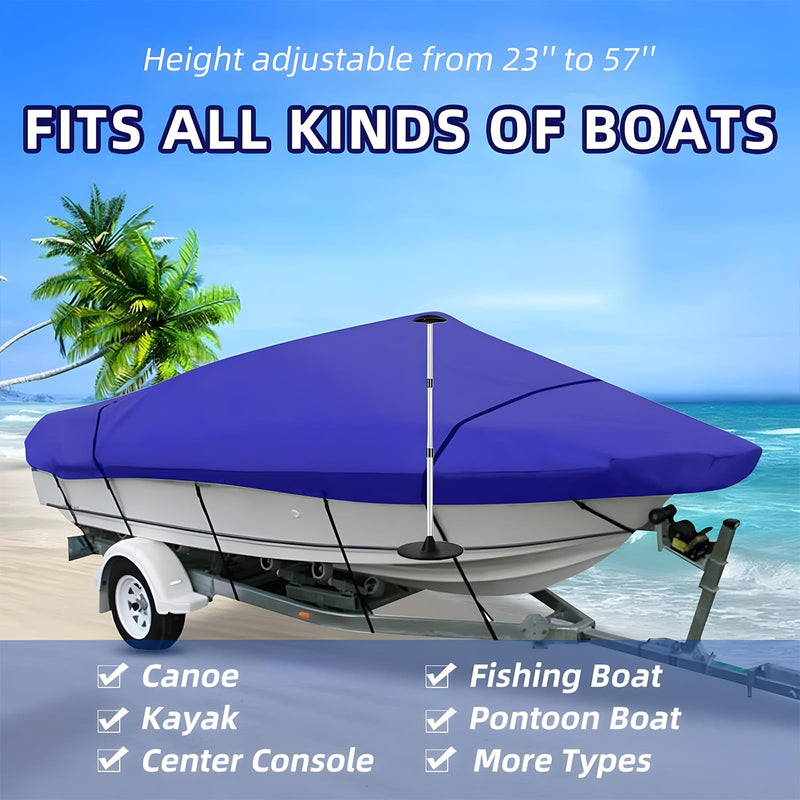 Boat Cover Support Poles,Height Adjustable Aluminum Telescoping Pole,Premium Boat Cover Support System 1 PCS