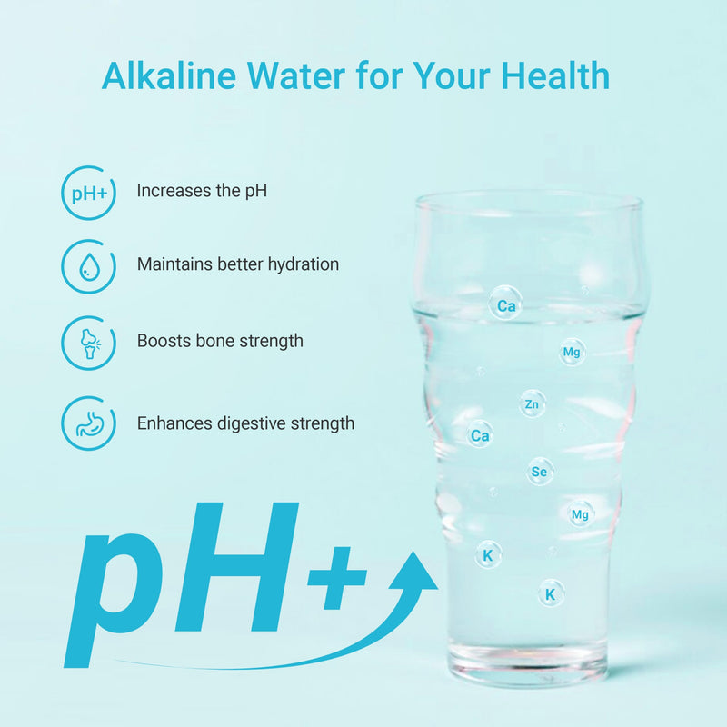 AQUA CREST 06-AL Alkaline Water Filter, Replacement for Brita® Filter, Brita® Pitchers and Dispensers, Everyday, UltraMax, Metro+, XL and More, NSF Certified, Increases Water PH, 1 Year Supply, 6 Pack 6 Count