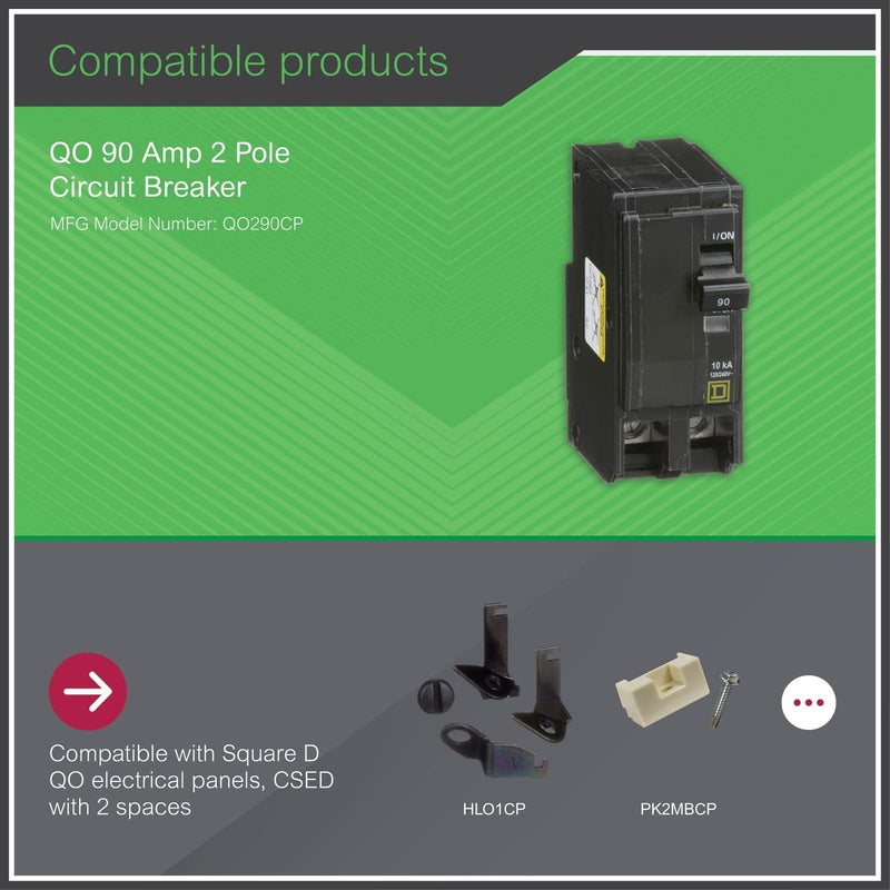 Square D by Schneider Electric Square D - QO290CP QO 90-Amp Two-Pole Circuit Breaker
