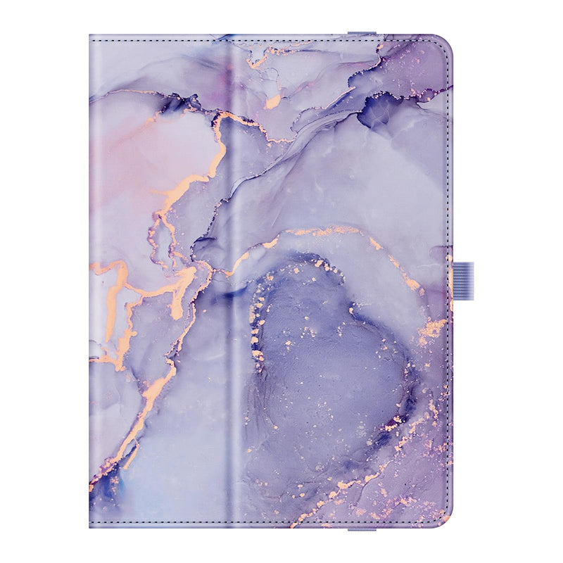Fintie Folio Case for Onn 11" Core Tablet (2026 Model) - Lilac Marble | Premium Vegan Leather, Pencil Holder, Protective Stand Cover, Compatible with Onn 11 Inch Gen5 Tablet