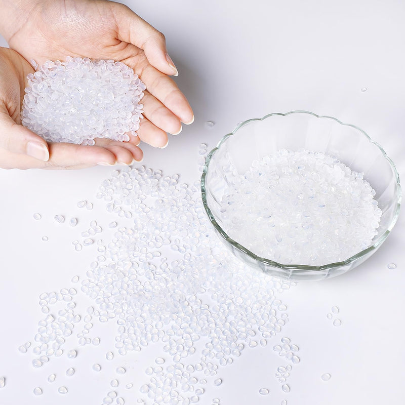 Maitys 200g 4000 Pcs Hot Melt Edge Bander Glue Hot Melt Glue Pellets Adhesive for Edge Banding Machine for EdgeBanding Machine Albums Envelope Seal Papers Viscous(Clear) Clear