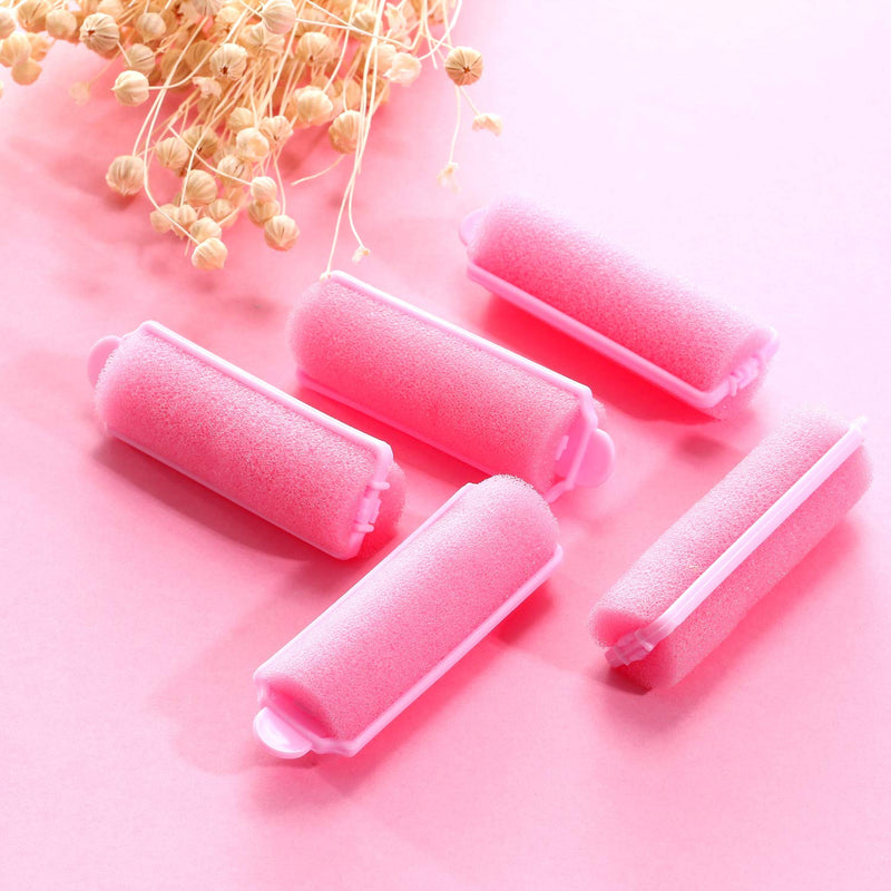 36 Pieces Foam Sponge Hair Rollers Flexible Sleeping Curlers Soft Hairdressing Curlers for Women Girls Hair Styling