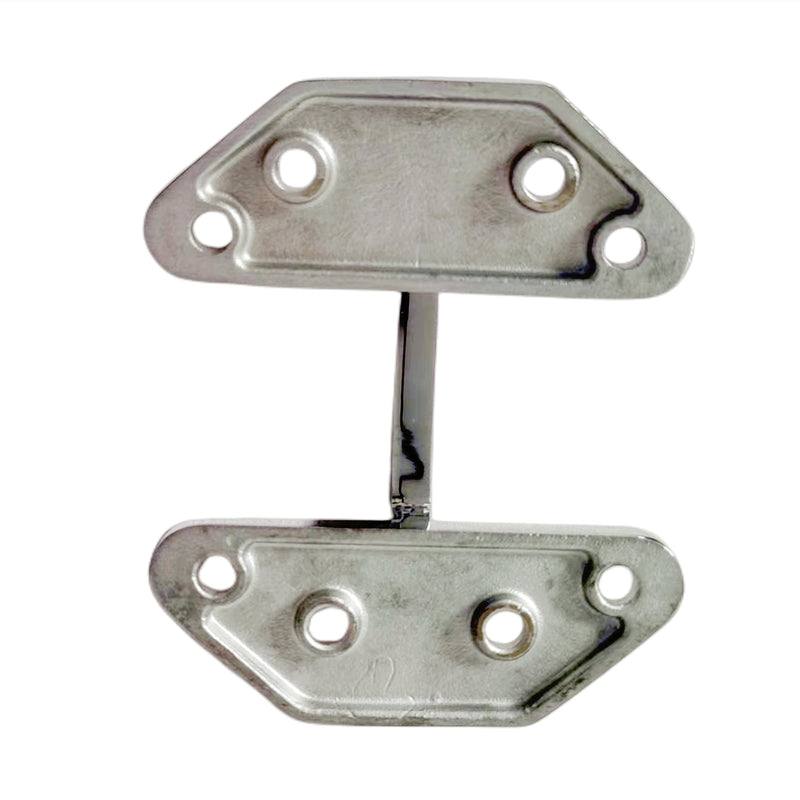 Long Reach Stainless Hatch Hinge, Heavy Duty Marine Grade Stainless Steel 316 Hinge with Removable Pin Ship RV Accessories Yacht Hardware Marine Hatch Hinge 1PC
