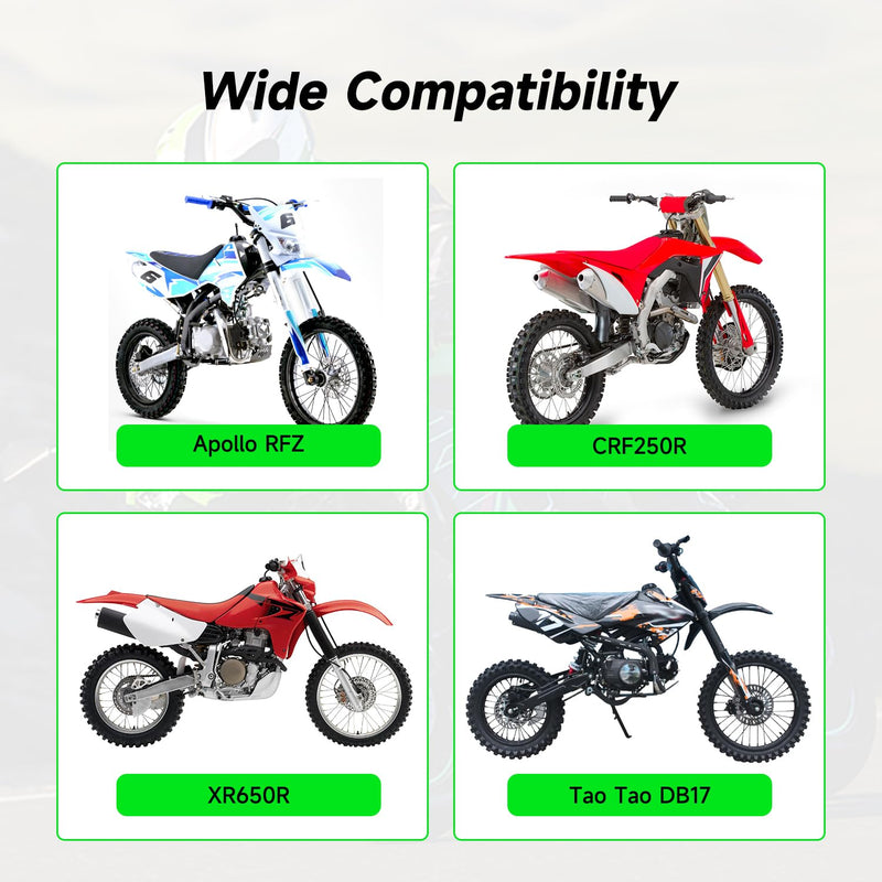 40PCS Carburetor Main Jet Slow Pilot Jet Kit Compatible with Keihin PE PWK CVK OKO KOSO Polini Carb Dirt Bike ATV Quad 4 Wheeler Go Kart, Include 30PCS Main Jet and 10PCS Pilot Jet Accessories