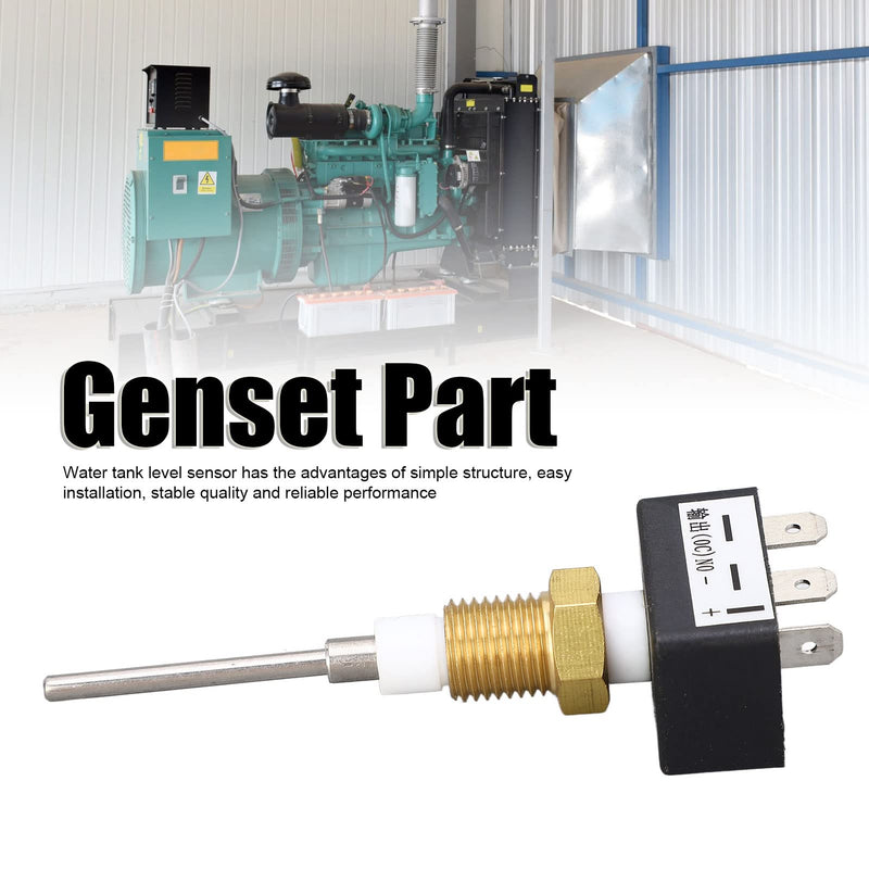 Water Tank Level Alarm Sensor Water Level Sensor NO Normally Open 1/4 NPT Thread Mounting with Alarm and Stop Function