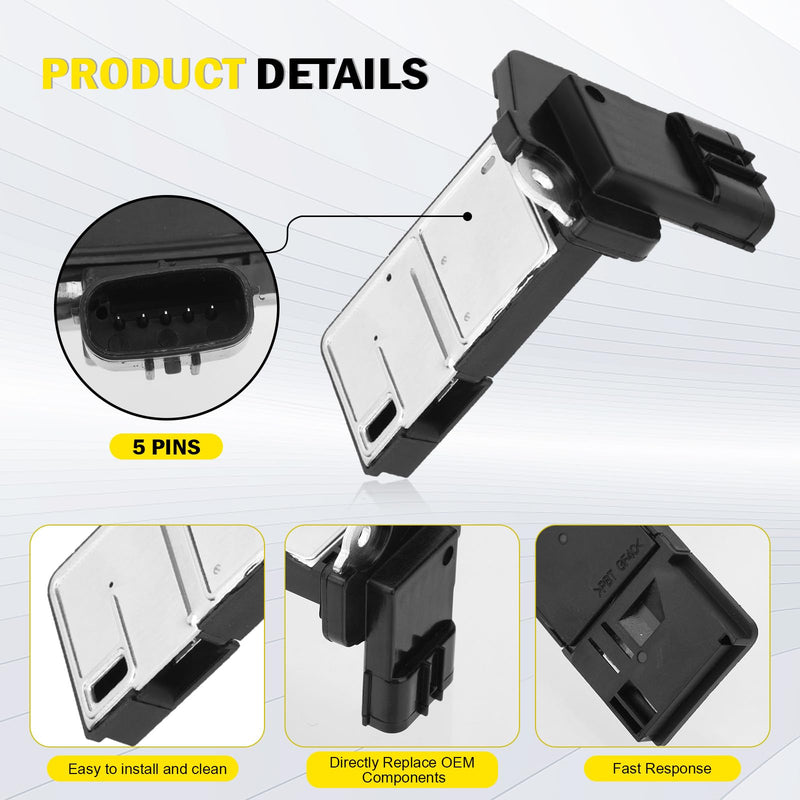  [AUSTRALIA] - Mass Air Flow Meter MAF Sensor for Acura ILX 13-14 MDX 07-13 RDX 07-14 RL 09-12 & Honda Accord 03-14 Civic 06-14 Odyssey 07-14 Pilot 09-14 & More Replace OE#37980-RNA-A01 37980-RAD-L11 MAF0033