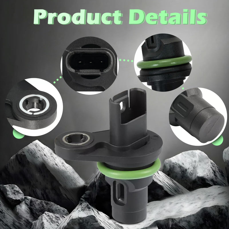 2Pcs Engine CAM Camshaft Position Sensor PC770 Compatible with BMW 128I 135I 228I 330XI 528XI 740LI 750LI Alpina B7L Xdrive 325I 528I 550I Gt Xdrive 640I 650CI 760LI M5 M6 Gran Coupe X1 X3 X5 X6 Z4