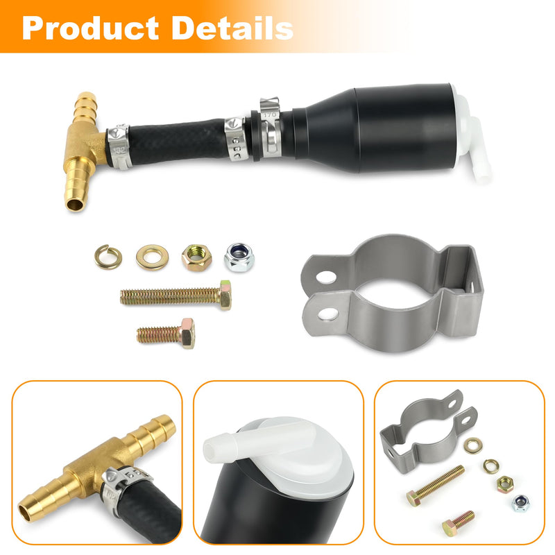 Roll Over Check Valve Assembly Compatible with Jeep CJ5 CJ6 And CJ7 CJ8 1972-1986 Metal Fuel Tank Fits Jeep Wagoneer 1974-1979, Compatible with Jeep Commando 1972-1973,Cherokee, J-Series Truck