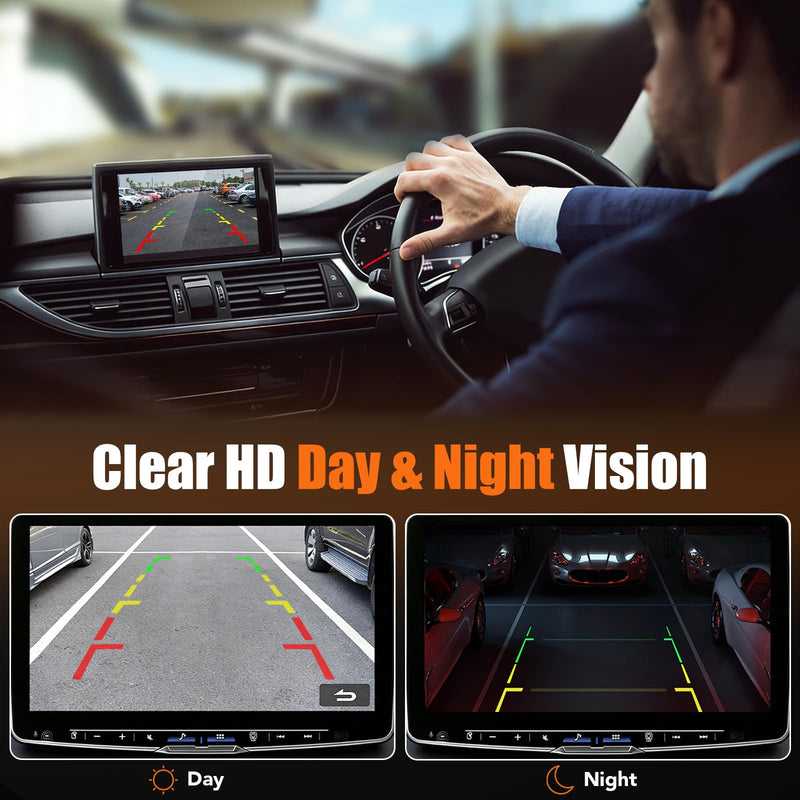 LCWRGS Rear View Backup Camera for Cadillac Escalade ESV Chevy Suburban | for Chevy Tahoe GMC Denali Yukon XL 2015 2016 2017 2018 2019 2020 Reverse Camera Park Assist Night Vision Replaces# 23378804