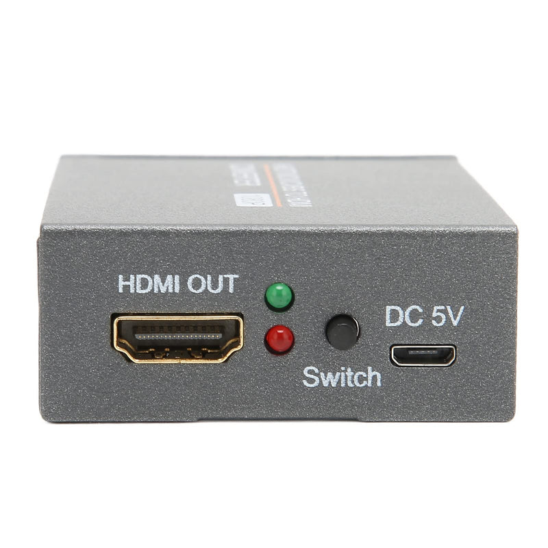 FOSA AHD TVI CVI CVBS to HDMI Converter HD 4K 720P/1080P/3MP/4MP/5MP/8MP BNC to HD Video Adapter for Monitor HDTV DVR