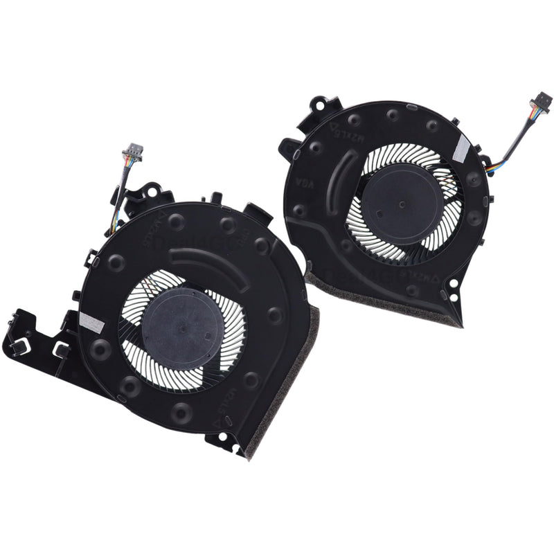 Deal4GO CPU GPU Graphics Cooling Fan kit L32638-001 L20335-001 L20334-001 Replacement for HP 15-CX 15T-CX0000 15-CX0056WM CPU GPU Fans Kit