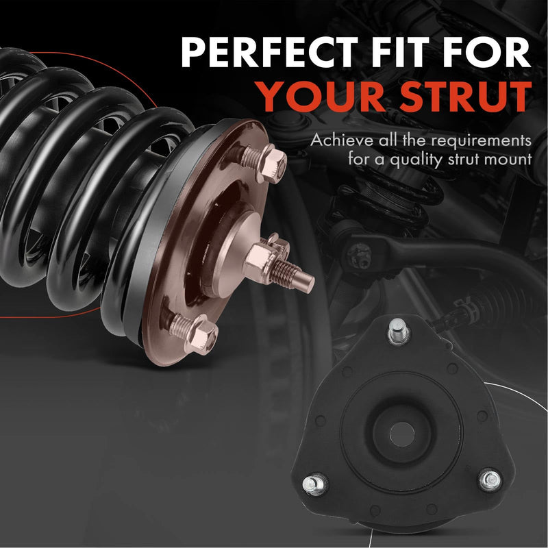 A-Premium Front Driver or Passenger Side Suspension Strut Mount Compatible with Ford Focus 2000-2007 2.0L 2.3L 2.5L Set of 1
