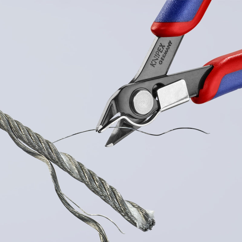 KNIPEX - 78 91 125 Tools - Electronics Super-Knips, Multi-Component (7891125) 5-Inch with Lead Catcher