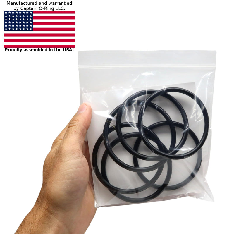 Captain O-Ring – Replacement 3043B O-Rings for VP Racing Fuels 3042 Gas Can/Utility Jug Caps (6 Pack)