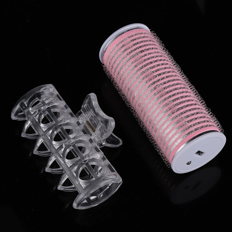 Heated Rollers, Hair Styling Tool USB(Roseate) Heated Hair Rollers Electric Rollers Thermal Rollers For Hair Fringe Roller Hair Roller Bangs Curling Mini Electric Hair Curler