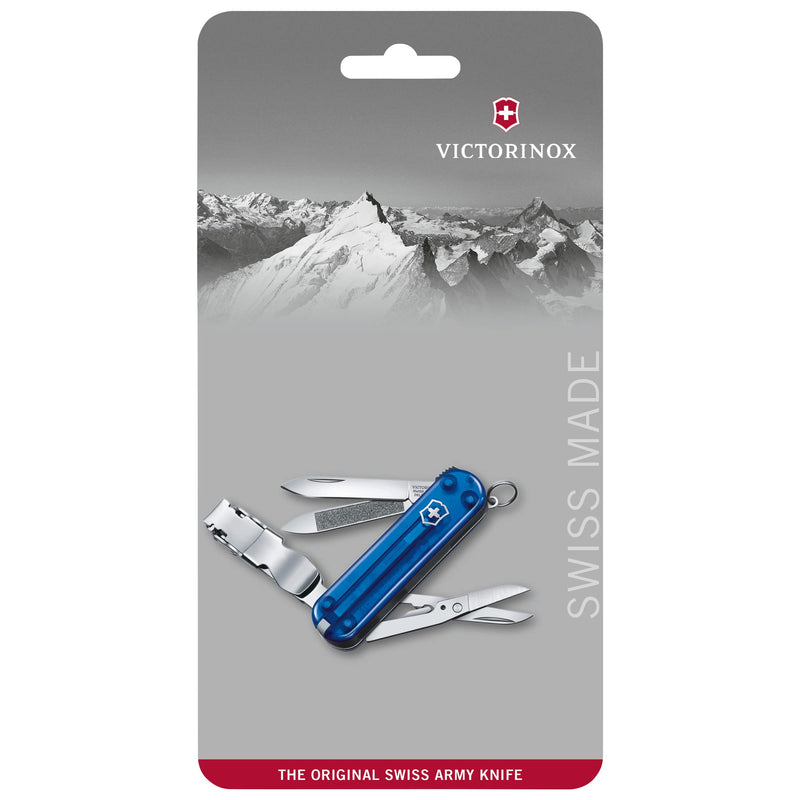 Victorinox 0.6463.T2 Folding Pocket Knife Nail Clip 580 Sapphire