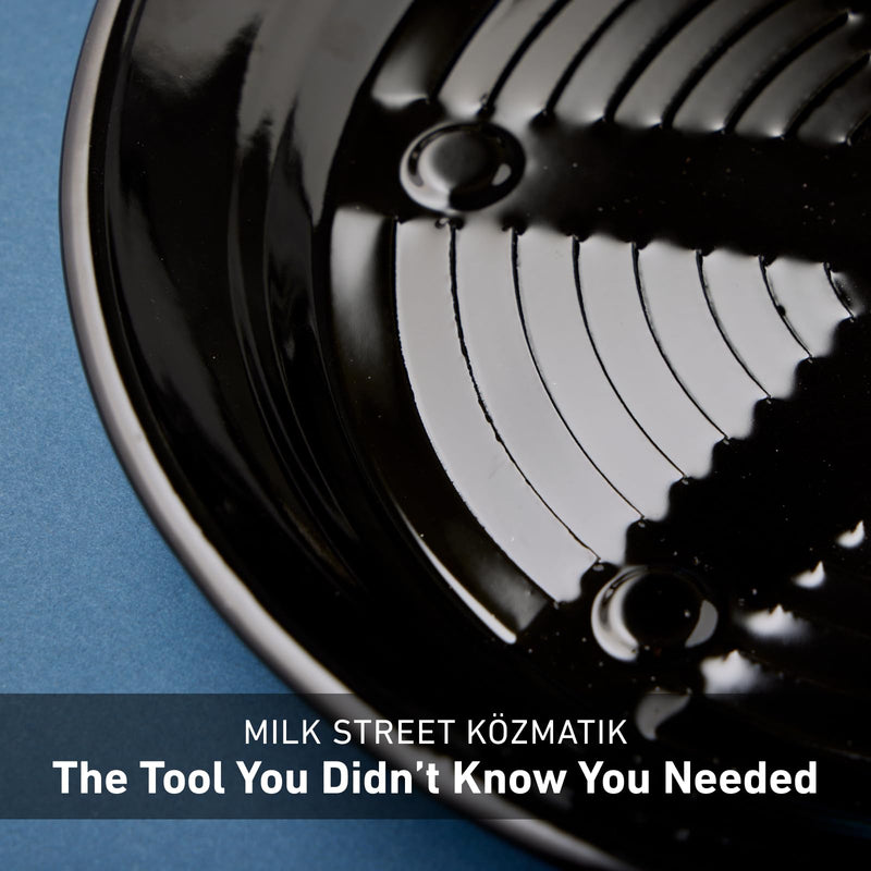 Milk Street Közmatik Grilling Pan – Authentic Fire-Roasted Flavor, Nonstick Easy-Clean Design, Perfect for Gas Burners, Ovens & Outdoor Grills
