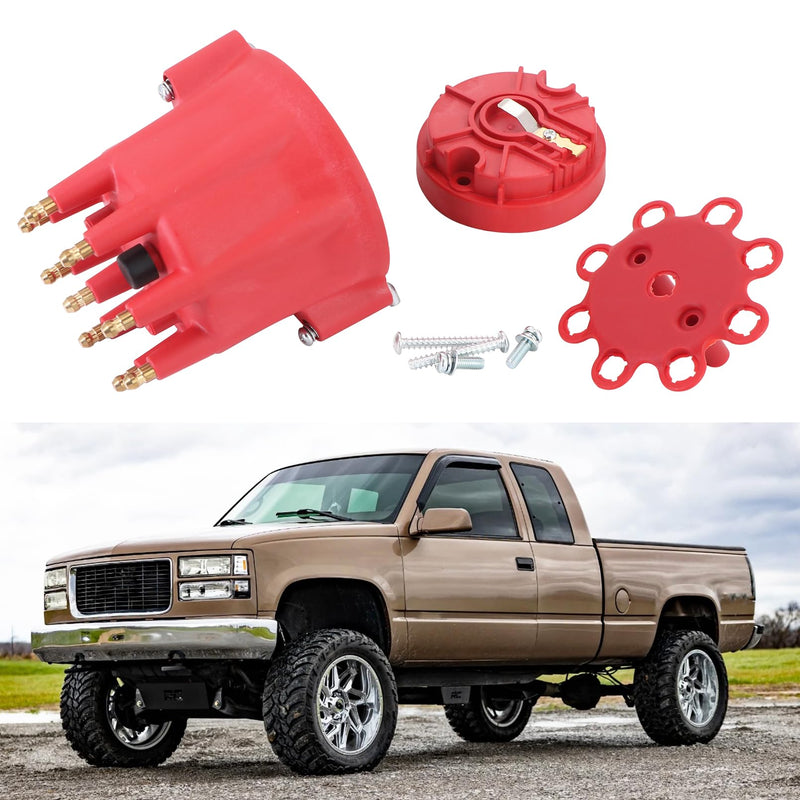 Dokili 84335 Standard Cap & Rotor Kit 8-Cylinder for M.S.D Pro Billet Distributor