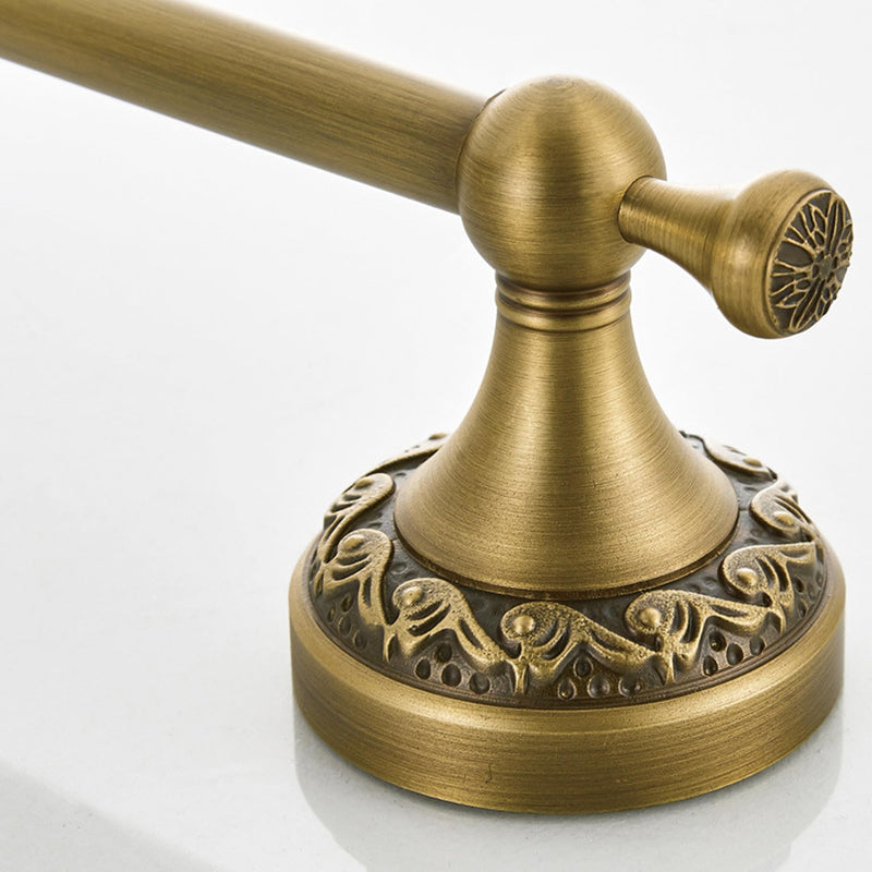 Wall Mounted Bathroom Toilet Paper Holder,Roll Tissue Holder Antique Brass Pattern Carving,Brushed Bronze
