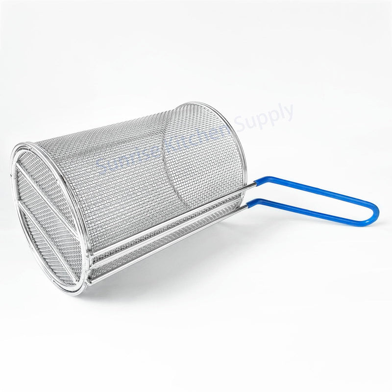 Sunrise Kitchen Supply Stainless Steel Pasta Boil Basket (1, 5.25"D x 7"H) 1