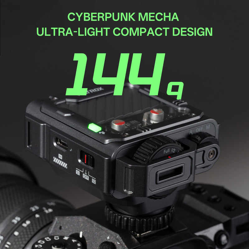 VILTROX Z3 TTL Flash for Sony, GN16, 26W/s 1800mAh Mini Flash for Camera | GN16 Hot Shoe Flash with 1s Recycle Time, USB-C Rechargeable Camera Flash with 7-Level Manual Power Control
