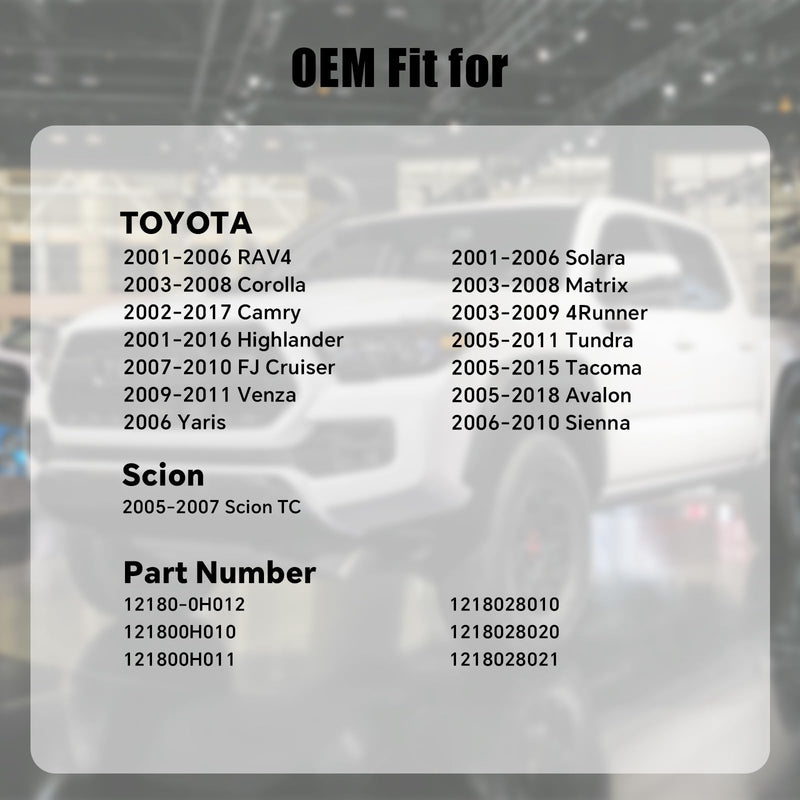 Engine Oil Filler Cap For Toyota Avalon Camry Highlander 4Runner Tacoma Tundra Corolla FJ Cruiser Matrix RAV4 Sienna Solara Venza Yaris Scion,12180-0H012, 121800H010, 121800H011, 1218028020, 121802801