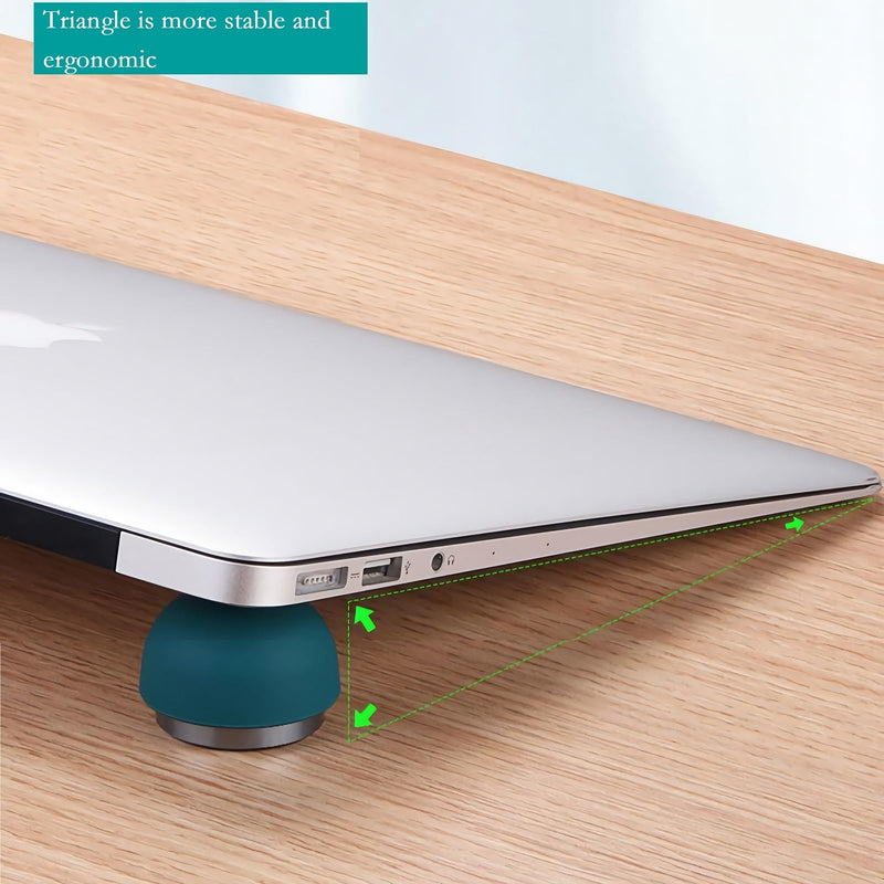Laptop Cooling Pad,Small Laptop Cooling Stand Invisible Cooler Ball for Notebook Computer Black